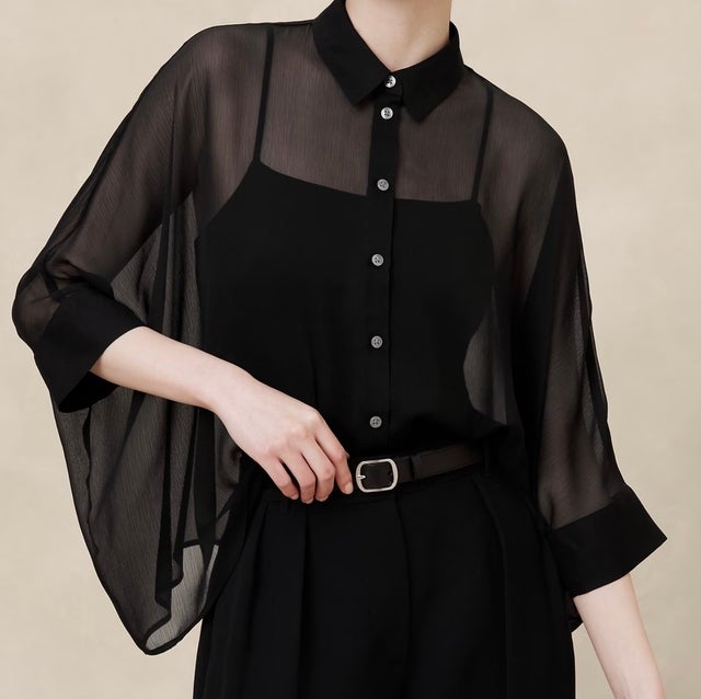 Banana Republic Factory Oversized Drapey Shirt