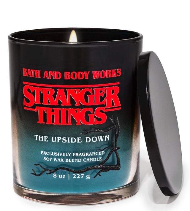 The Upside Down Single Wick Candle