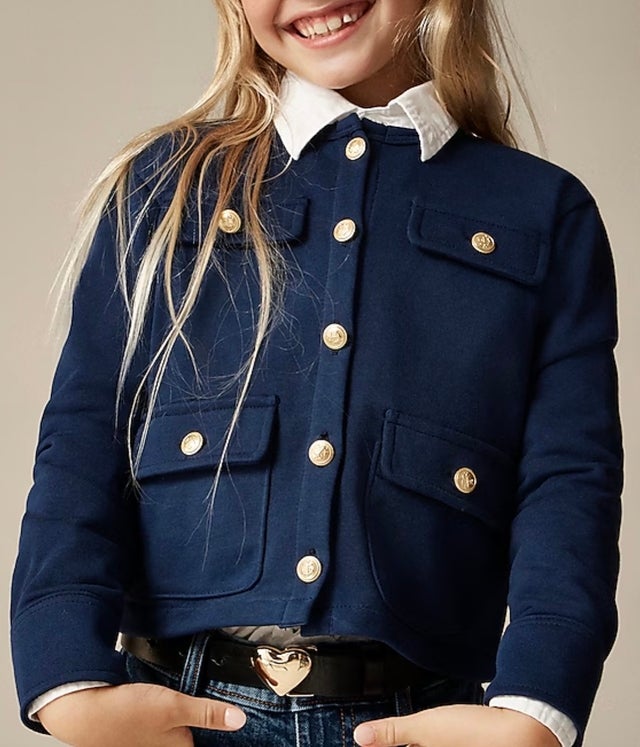 Girls' French Terry Lady Jacket