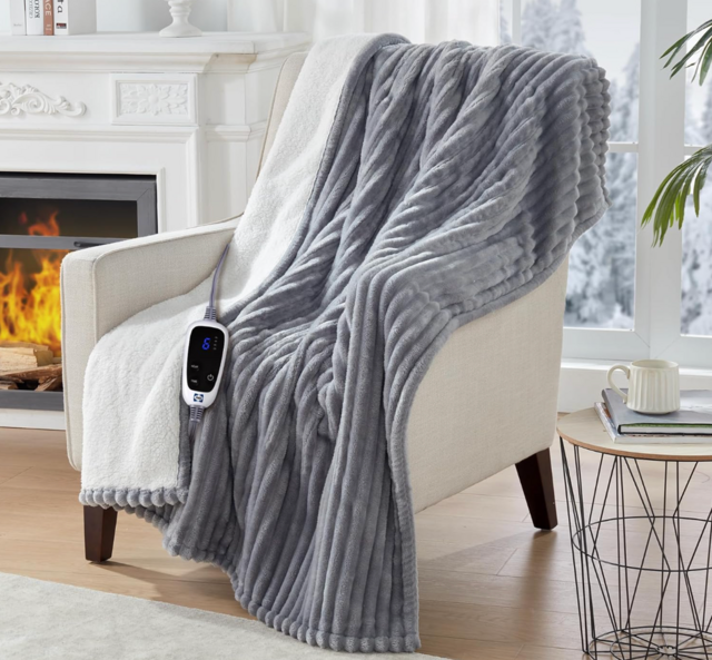 SEALY Heated Blanket Electric Throw