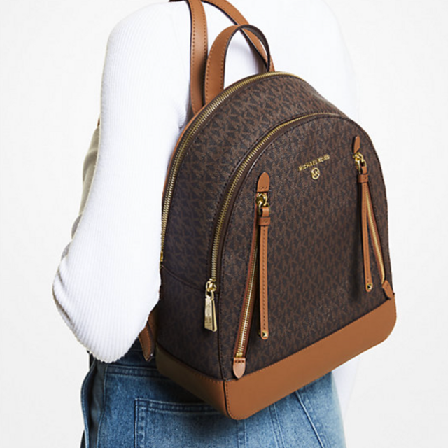 Brooklyn Medium Logo Backpack