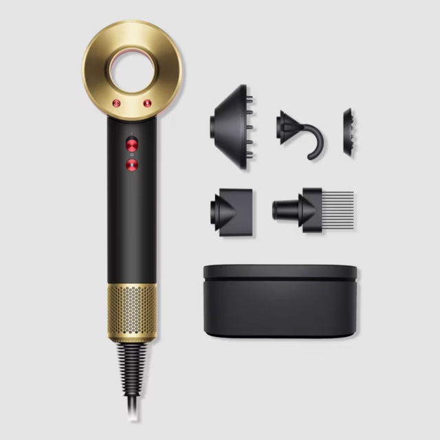 Dyson and Ulta Exclusive Supersonic Hair Dryer in Onyx Black and Gold