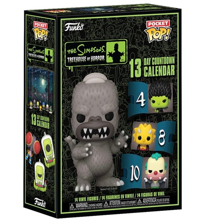 Funko Pop! Advent Calendar: 13 Day Countdown - The Simpsons: Treehouse of Horror