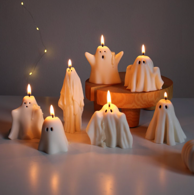 ShopOfHappyGifts Ghost Candles