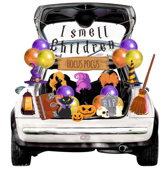 Peeoed Halloween Trunk or Treat Car Decorations Kit