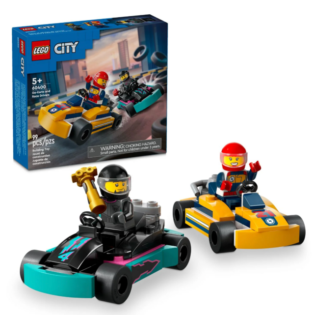 Lego City Go-Karts and Race Drivers Toy Playset