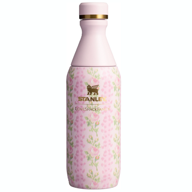 The Stanley x LoveShackFancy All Day Slim Bottle - Blooming Heirloom