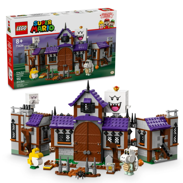 Lego Super Mario King Boo’s Haunted Mansion