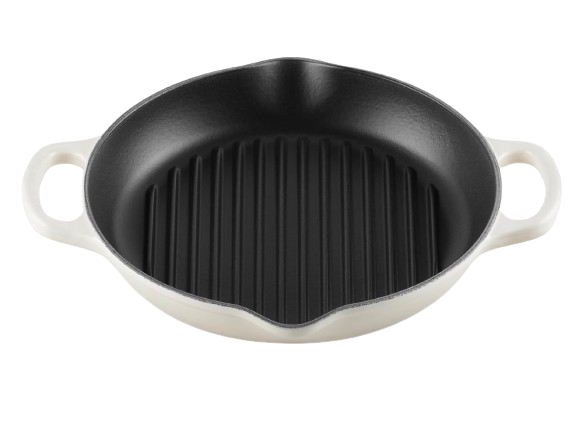 Le Creuset Enameled Cast Iron Signature Deep Round Grill