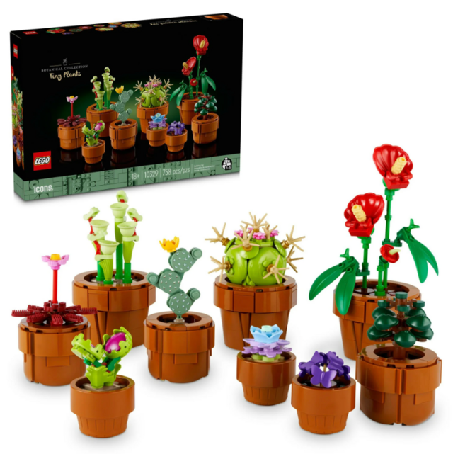 Lego Icons Tiny Plants Building Set