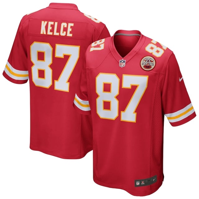 Travis Kelce Kansas City Chiefs Nike Game Jersey