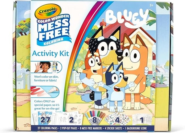 Crayola Color Wonder Bluey Activity Kit