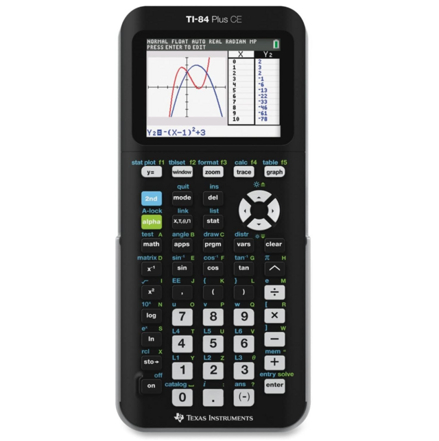 Texas Instruments TI-84 Plus CE Color Graphing Calculator