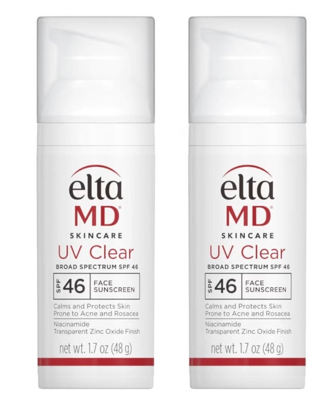 EltaMD Exclusive UV Clear SPF 46 Broad-Spectrum Duo