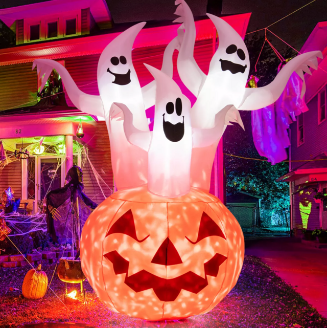 Tangkula 6-Foot Halloween Inflatable Decoration