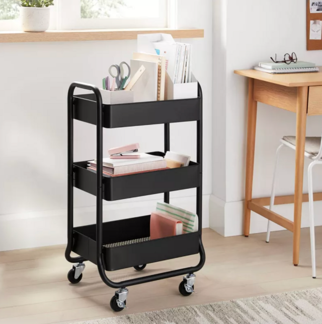 Brightroom 3 Tier Metal Utility Cart