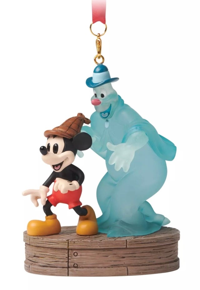 Mickey Mouse and Ghost Halloween Light-Up Ornament – Lonesome Ghosts