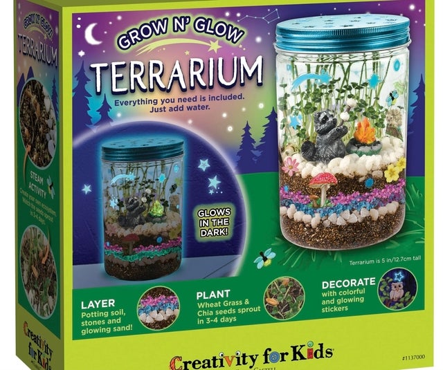 Creativity for Kids Grow N’ Glow Terrarium