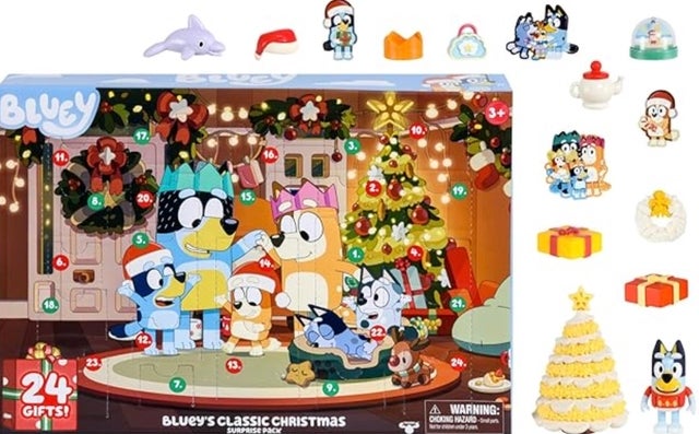 Bluey's Exclusive Advent Calendar Pack