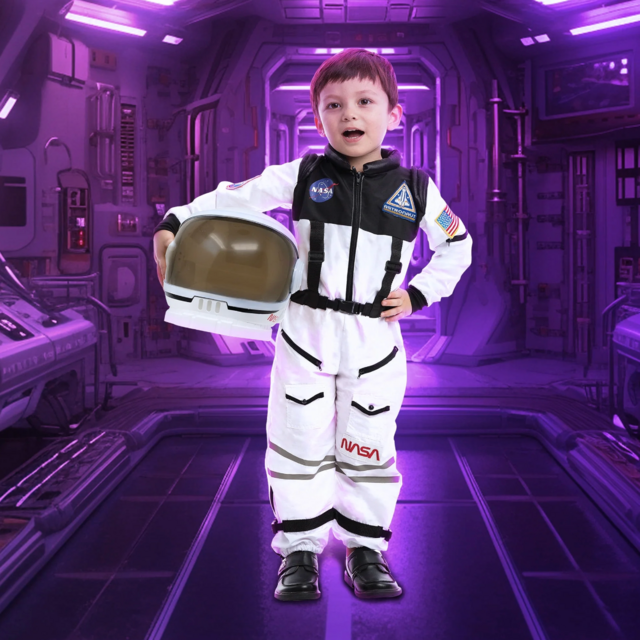 Syncfun Astronaut Costume with Helmet for Kids