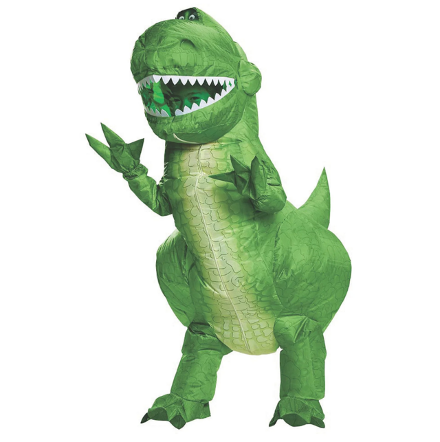 Disguise Kids' Toy Story Rex Inflatable Costume