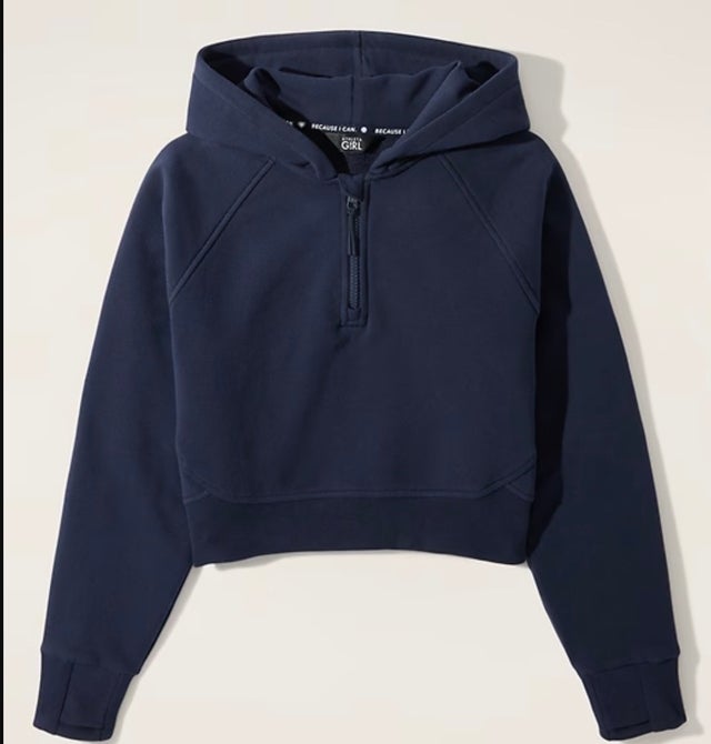 Girls' All Day Half-Zip Hoodie