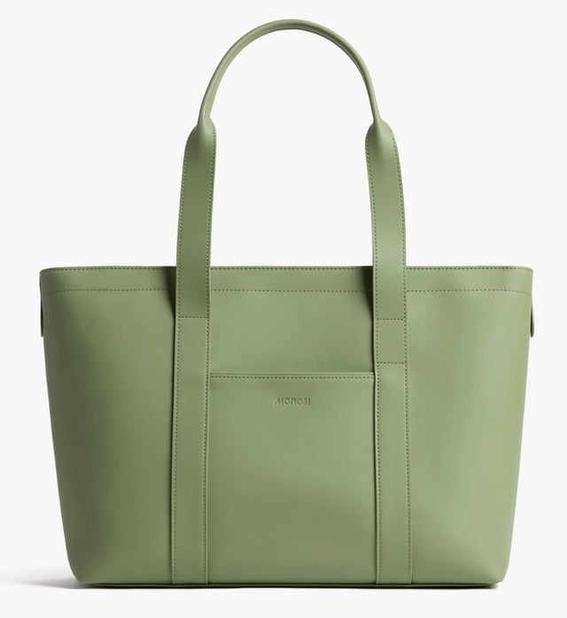 Metro Tote - Cactus (Vegan Leather)