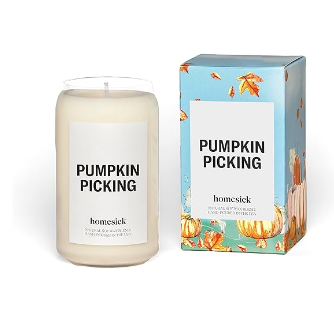 Homesick Pumpkin Picking Scented Candle