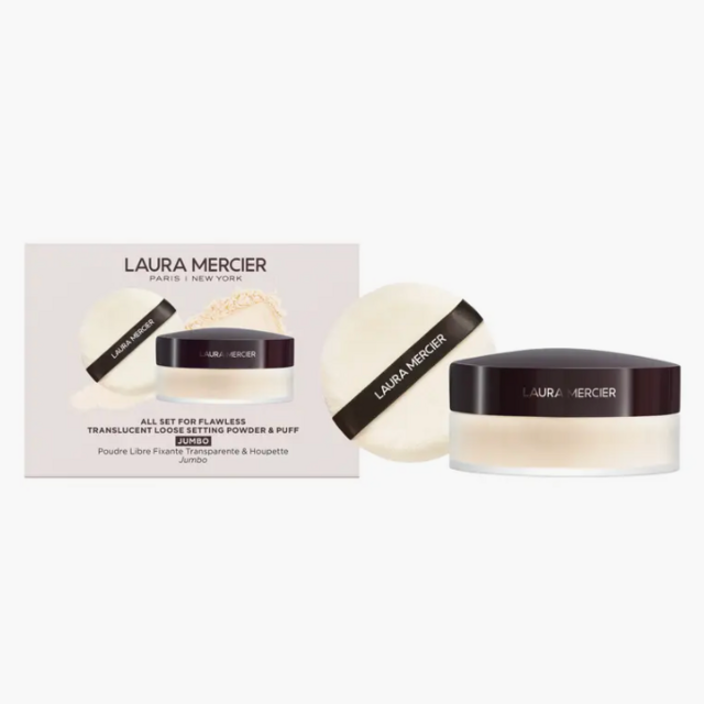 Laura Mercier Translucent Loose Setting Powder & Puff