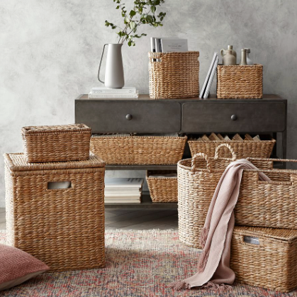 Savannah Handwoven Seagrass Basket Collection