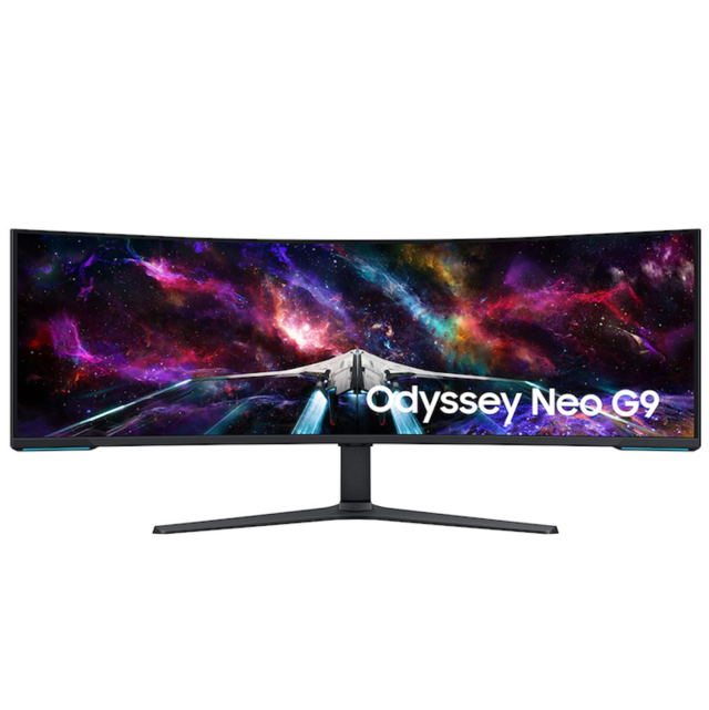 Samsung 57" Odyssey Neo G9 Dual 4K Curved Gaming Monitor