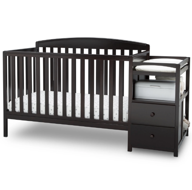 Delta Children Royal 4-in-1 Baby Crib & Changer