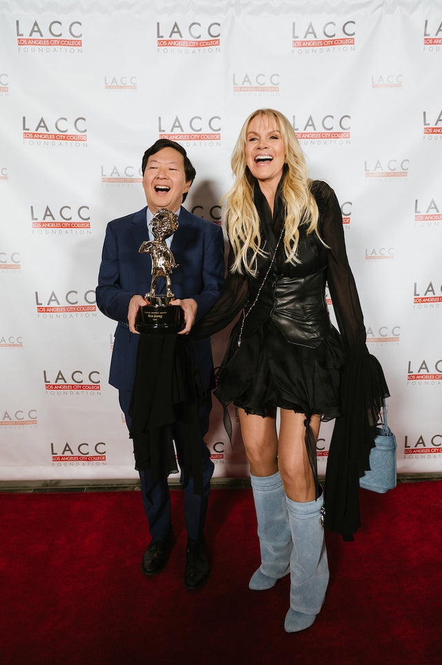 Ken Jeong and Joan Dangerfield