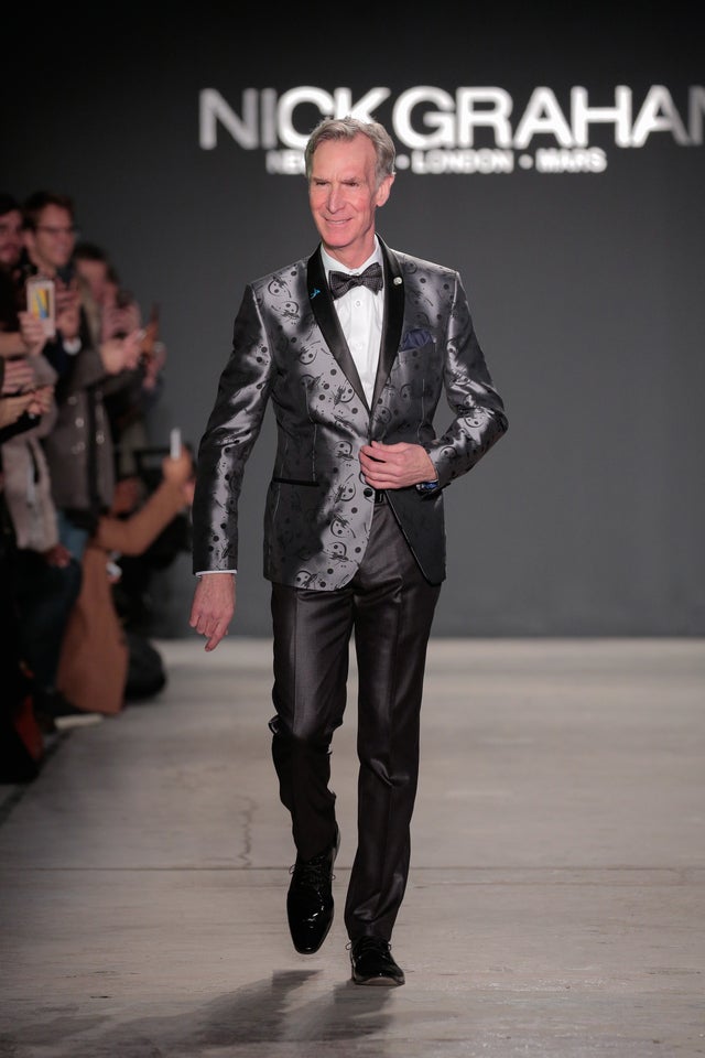 Bill Nye at nyFW 2017