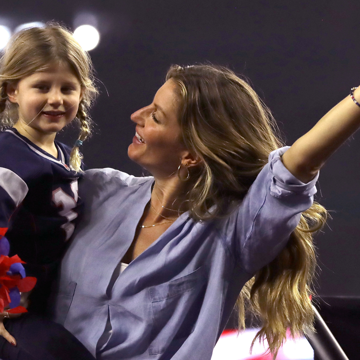 Gisele Bündchen Celebrates as Tom Brady Gets Closer to Super Bowl LIII