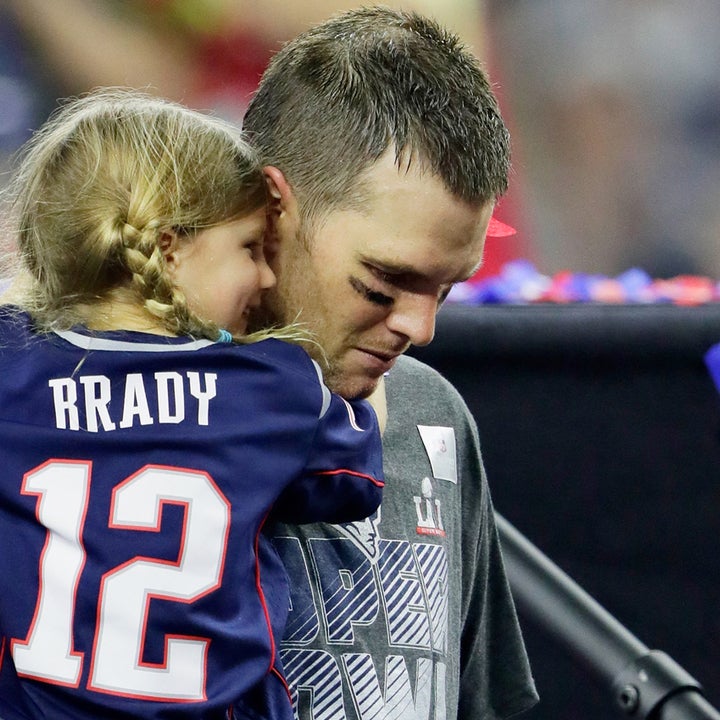 Tom Brady's Kids (But Not Gisele Bündchen) Cheer Him on During