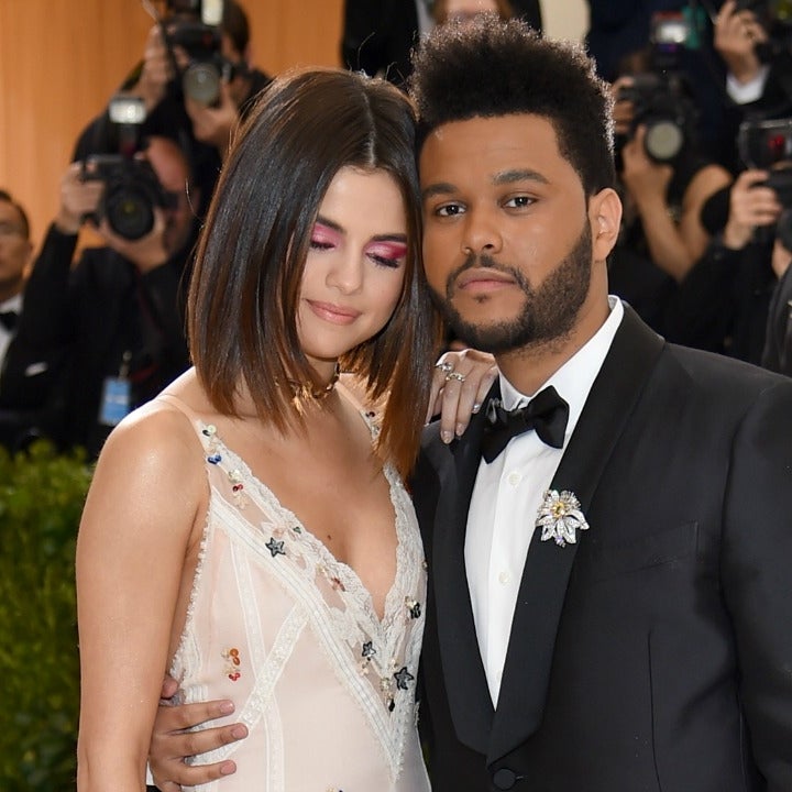 Selena Gomez Adorably Snuggles Up With Boyfriend The Weeknd As He Plays ...