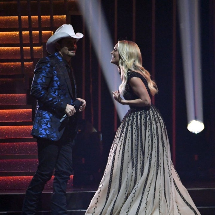 Here's all of Carrie Underwood's ~glitter gown~ outfits changes at the CMA  Awards - HelloGigglesHelloGiggles