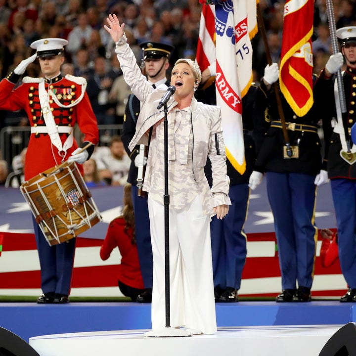 Super Bowl 2018 prop bet: Pink's national anthem performance goes