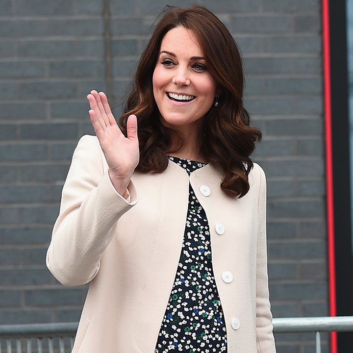 Pregnant Kate Middleton and Prince William Attend Easter Services With ...