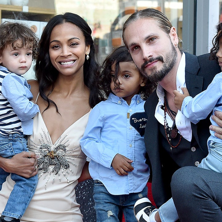 Zoe Saldana Says Her Sons Secretly Love Seeing Her As Gamora (Exclusive ...