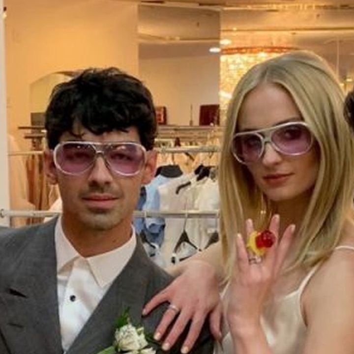 Sophie Turner Rocks 'Just Married' Sash in L.A. With Joe Jonas