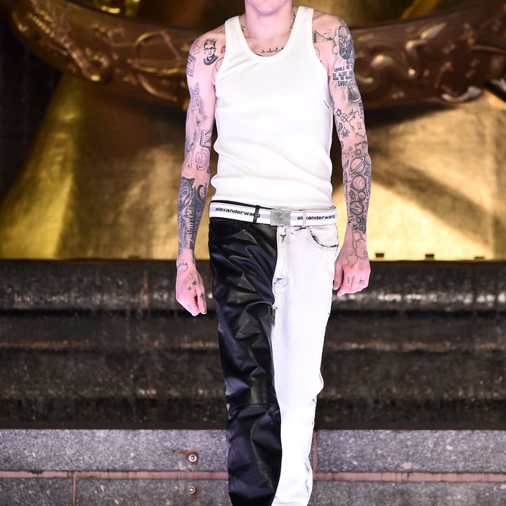 Pete Davidson Makes Runway Debut at Alexander Wang Fashion Show