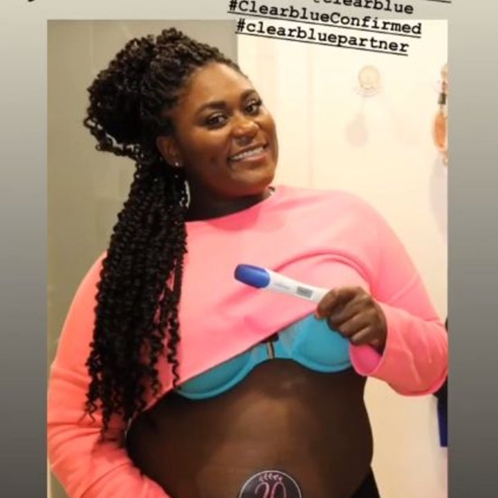 Orange Is The New Black's Danielle Brooks gives partner contractions  simulator
