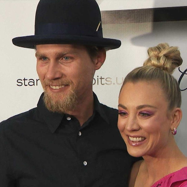 Kaley Cuoco And Husband Karl Cook Pack On The Pda In The Koala Challenge Entertainment Tonight