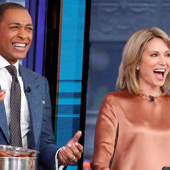 Amy Robach Seen Wrapping Her Legs Around T.J. Holmes Hours After 'GMA3 ...