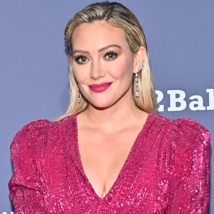 Hilary Duff Porn With Captions - Hilary Duff Says This Is What Scared Disney About 'Lizzie McGuire' Reboot |  Entertainment Tonight