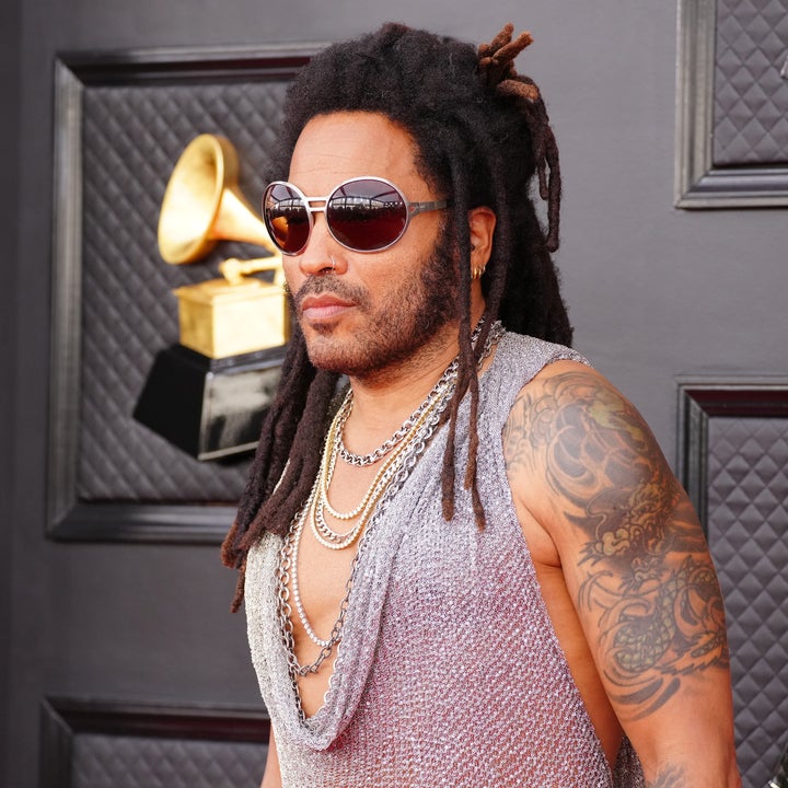 Lenny Kravitz Wears A Chainmail Top To Grammys 2022: Photo 4738887, 2022  Grammys, Grammys, Lenny Kravitz Photos