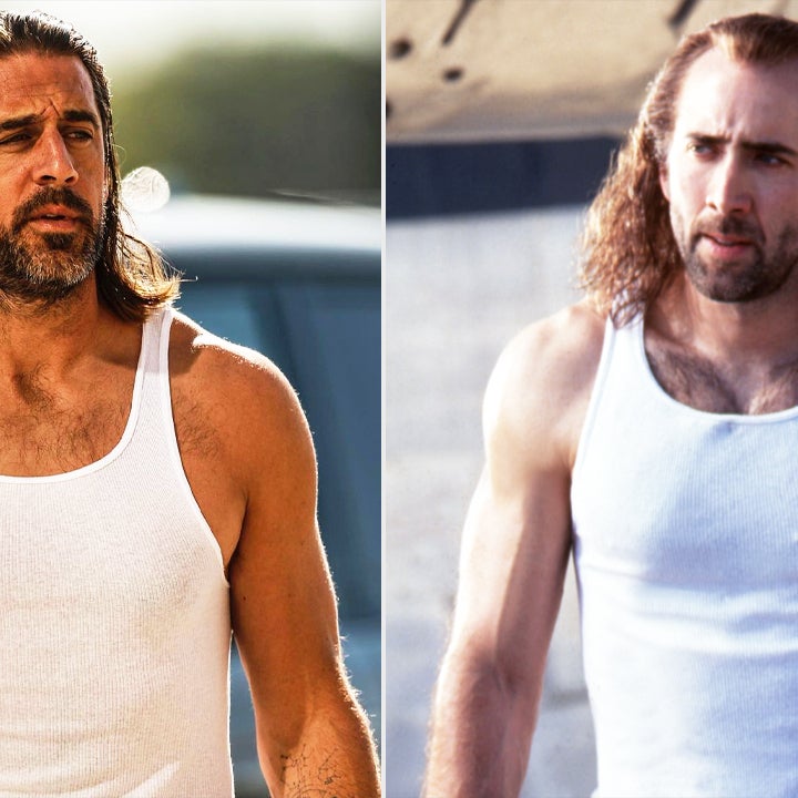 Aaron Rodgers Reveals How Nic Cage 'Con Air' Look Came to Be