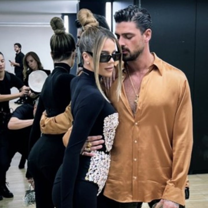 Khloe Kardashian Cozies Up to Actor Michele Morrone in Milan Amid